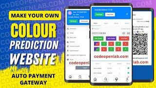 Color Prediction Website with auto payment gateway: Complete installation with Source code हिंदी