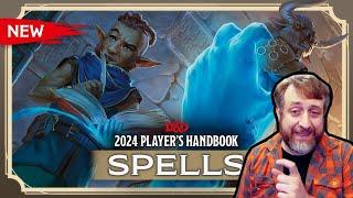 D&D 5e 2024 Player's Handbook Spells Reveal | Nerd Immersion