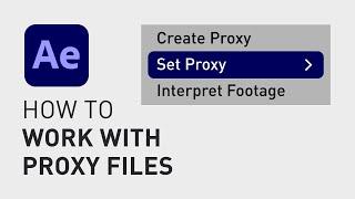 How to attach proxy files