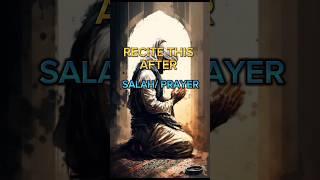 Recite Thid After Salah #islamic #islamicvideo #islam #salah #prayer