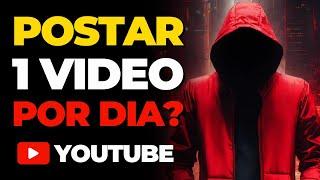 ESSE CANAL DARK POSTA 1 VÍDEO POR MÊS E GANHA MUITO DINHEIRO NO YOUTUBE SEM APARECER!