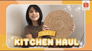 Kitchen Must-Haves! | Shopee Haul + Giveaway!