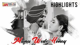 Wedding Highlights 2023 | Manu & Honey | New Punjabi Wedding Video 2023 | SR Media