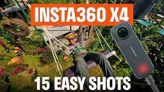 Insta360 X4: How To Film And Edit 15 Easy Shots In Bali For A Travel Vlog Video