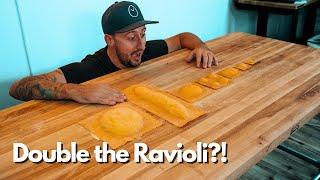 World's Biggest Ravioli?!