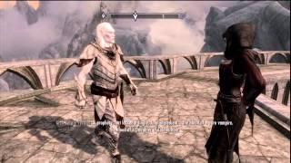 The Elder Scrolls V: Dawnguard - Arch curate Vyrthur battle.