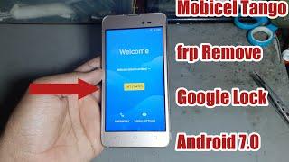 frp Remove Mobicel Tango Google Lock Android 7.0 FRP Bypass Google account without PC 2020