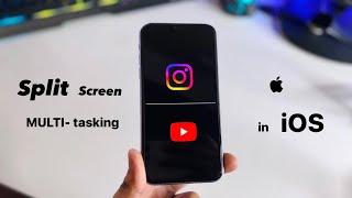 Enable Splitscreen in any iPhone [Updated] || Get Splitscreen multitasking in iPhone 11