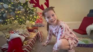 WOW! I was SHOCKED! See What SANTA brought! EPIC CHRISTMAS Morning!  | Adventures With Haven