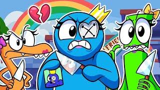 РАДУЖНЫЕ ДРУЗЬЯ - РАДУЖНЫЕ ДЕВОЧКИ?! | Poppy Playtime/Rainbow Friends - Анимации на русском