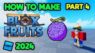 How to make a game like Blox Fruits in roblox studio 2024 | Part 4