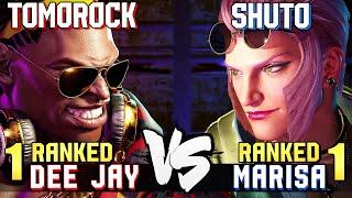 Tomorock (#1 Ranked Dee Jay) vs Shuto (#1 Ranked Marisa) STREET FIGHTER 6 Showdown!