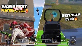 WORLD BEST PLAYERS RUSHED ON ME | BEST TEAM EVER | OP BRAND YT | SUBSCRIBE️ #pubgmobile #bgmi