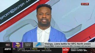 "Sam Darnold is a "monster" - Bart Scott on Minnesota Vikings will crush Lions to No.1 in NFC