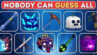 Blox Fruits Quiz HARD ALL Blox Fruits, Guns and Swords in Ultimate Quiz!️