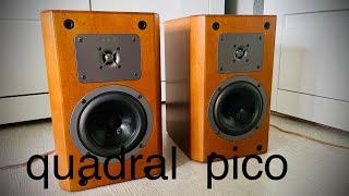 Quadral Pico Phonologue C speakers Lautsprecher głosniki ...demo test...