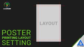 Poster printing layout | Corel Draw Hindi