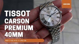 UNBOXING TISSOT CARSON PREMIUM WATCH T122.410.11.033.00