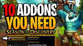 10 Addons You ABSOLUTELY NEED in Classic WoW Season of Discovery