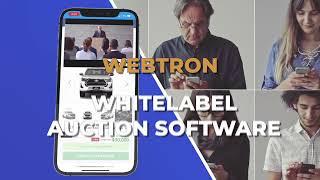  Attention Auctioneers- Webtron White Label Online Auction Software.