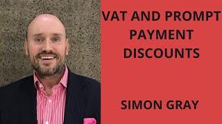 VAT and Prompt Payment Discounts