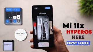 Xiaomi HyperOS 1.0.9.0 For Mi 11x Unofficial Here - HyperOS Update RollOut