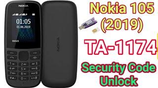 Nokia 105 (2019) TA-1174 Security Code Unlock  By Nokia infinity Best Dongle Best2 V1.20