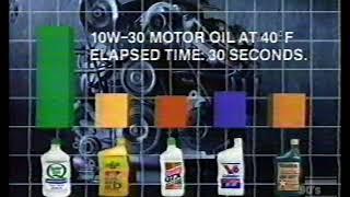 Quaker State Motor Oil commercial 1990