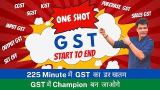 Goods and Service Tax ( GST ) in One Shot | Meaning, Entry, GST Set off | Complete Chapter in Hindi