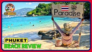 Paradise Beach PATONG PHUKET  (Paradise found in Patong!) 4K Beach Review / 4K Beach Walk