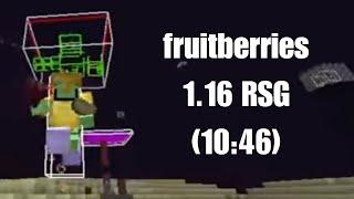 fruitberries 1.16 RSG speedrun pb (10:46)