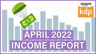 22% Drop in Royalties  | April 2022 Income Report - Amazon KDP Low Content Book Earnings