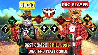 BEST COMBO KARAKTER PRO PLAYER SOLO  Kombinasi Skill Karakter Free Fire Terbaik 2025 Setelah Update