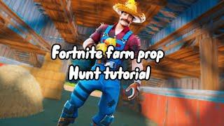 Fortnite farm prop hunt tutorial ￼