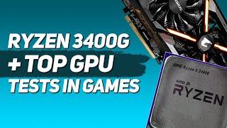  AMD Ryzen 5 3400g with TOP graphic card