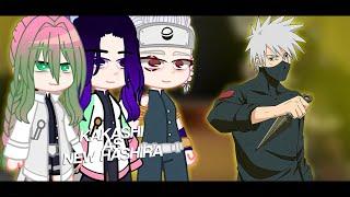 Hashiras React To Kakashi Hatake as New Hashira | Naruto | Demon Slayer | / | V i n s m o k e