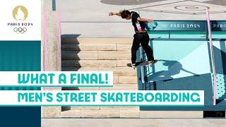 WHAT. A. FINAL.  | Men's Street Skateboarding Final | #Paris2024 Highlights