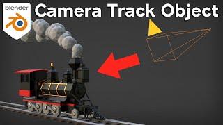 How to Track the Camera to Objects  (Blender Tutorial)