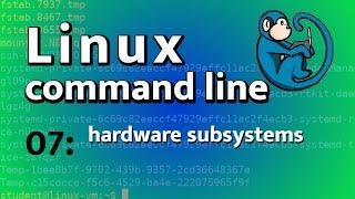 LCL 07 - hardware subsystems - Linux Command Line tutorial for forensics