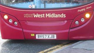 Enviro400 Fails with an Air Fault in Sutton Coldfield - Burst Pipe?