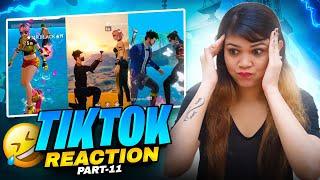 Free Fire Tik Tok Reaction #part11 || Garena Free Fire || Bindass Laila