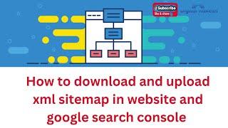 How to download and upload xml sitemap in website and google search console  | Digital Rakesh