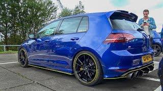 480HP VW GOLF 7R! LOUD Revs, POPS and BANGS, Launch Control!!