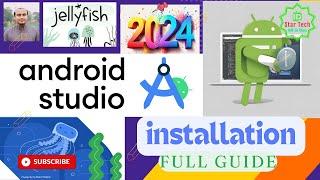 How to Install Android Studio latest version on Windows 10 2024 | Installing Android Studio 2024