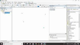 How to create a shapefile in ArcGIS