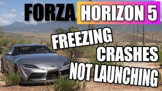 Forza Horizon 5 FIX Crashing, Freezing & Not Launching On PC