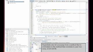 Using Hyperlinks in the Oracle Solaris Studio IDE