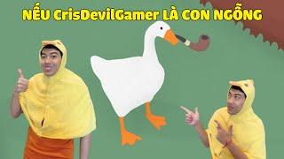 NẾU CrisDevilGamer LÀ CON NGỖNG