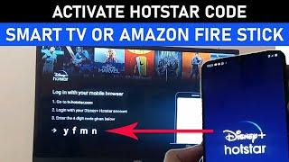 Hotstar Tv Login Code 2021 | How to Activate Hotstar in TV 2021 | How to Login Hotstar in TV 2021