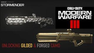 CALL OF DUTY - MODERN WARFARE 3 - UNLOCKING GILDED & FORGED CAMO - STORMENDER LAUNCHER